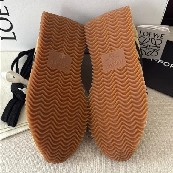 Loewe Tan and Black Women's Sneakers - Picture 11 of 12
